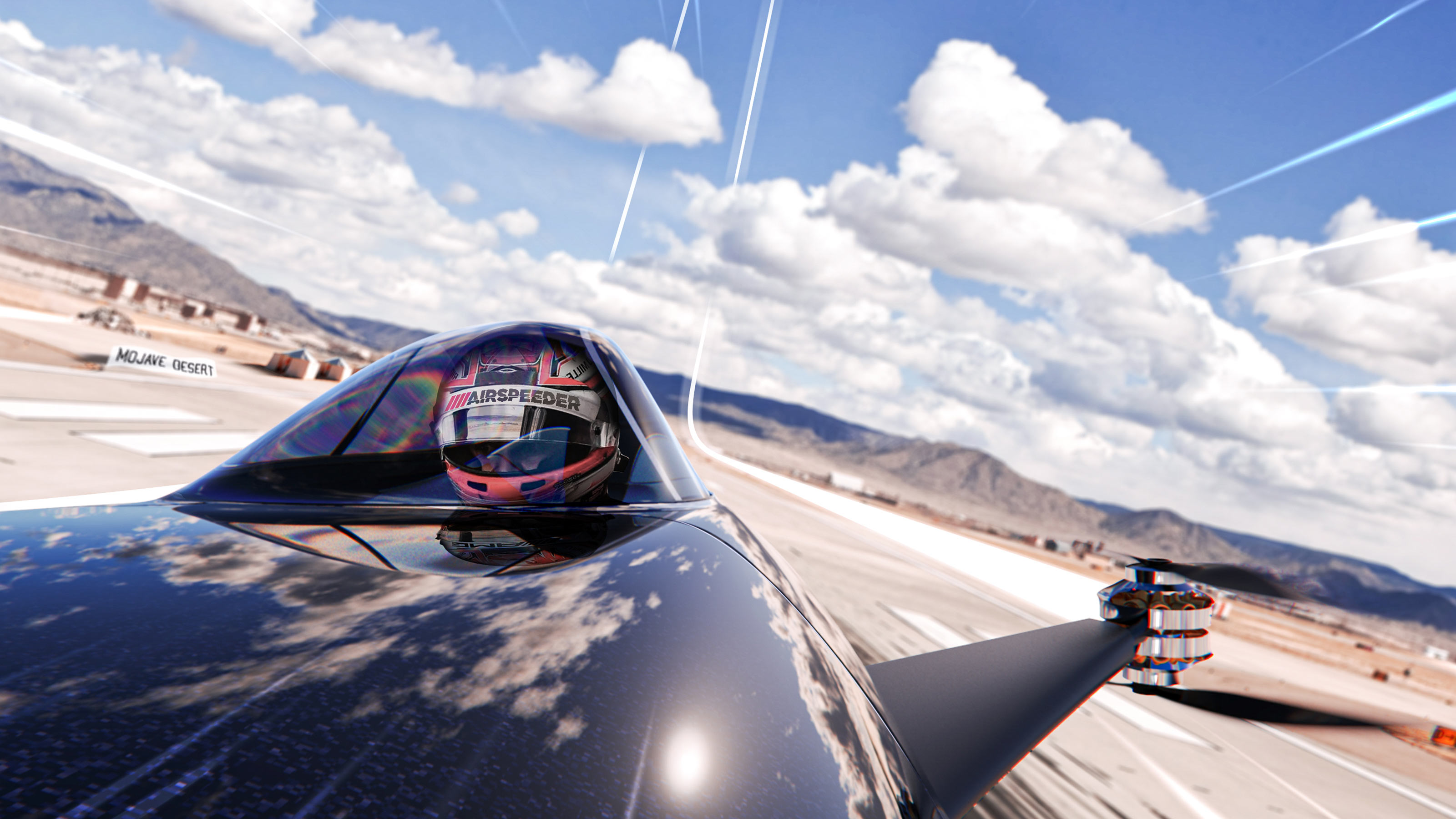 electric flying car race